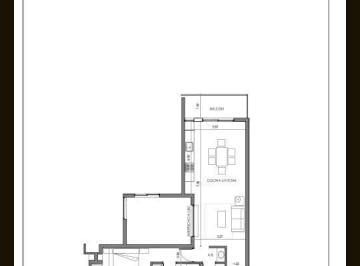 Departamento · 57m² · 2 Ambientes · Departamento en Venta en Cardales Zona Centro Impecable - Maroto Propiedades