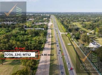 Terreno · 2241m² · Venta de Terreno Lote Sobre Mariano Castex Canning