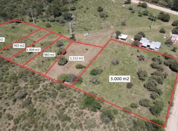 Terreno , Huerta Grande · Venta Huerta Grande Lotes de 1000 m² Financiados