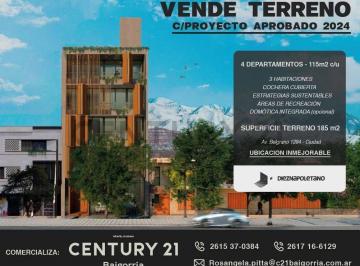 Terreno · 184m² · Lote con Proyecto Aprobado - Perfecto Para Invertir