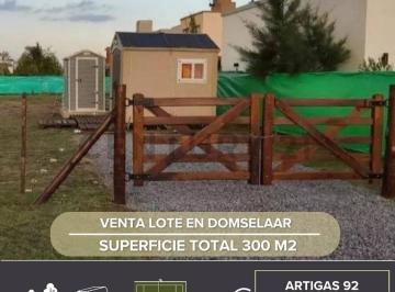 Terreno · 300m² · Venta Lote en Domselaar - San Vicente!