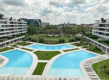 Departamento · 99m² · 3 Ambientes · 1 Cochera · Venta Departamento Pb con Balcón y Parrilla, 3 Ambientes y Cochera en Bouquet Pilar