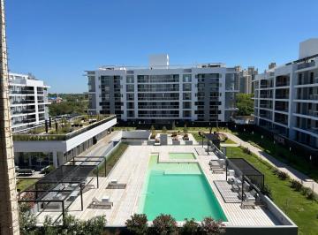 Vista balcon departamento · Departamento 3 Dorm. en Harmonie Château – 2 Balcones + Vista a Los Amenities