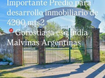 Terreno · 180m² · 1 Ambiente · Importante Predio Para Desarrollo Inmobiliario