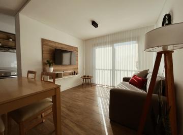 Living comedor (sofa cama) · Hola Sur Alquila Depto en Mar del Plata Zona Macrocentro con Cochera Para 4 Pax