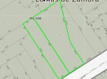 Terreno · 831m² · Garibaldi, Temperley Oeste – 2 Lotes - Total 1711 m² - Venta en Conjunto