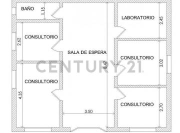 Oficina comercial · 180m² · 6 Ambientes · Local Apto Uso Profesional en Venta - Barrio Belgrano