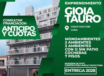 Departamento de 2 ambientes, Villa Santa Rita · Cesar Diaz 3158 5°e Contrafrente