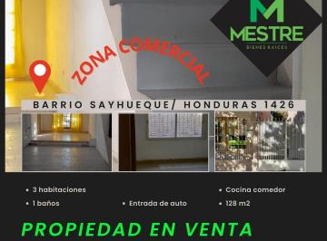 Casa de 4 ambientes, Centenario · Venta Propiedad en Zona Comercial Calle Honduras Barrio Sarmiento