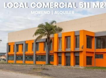 Local comercial · 511m² · Local Comercial de 511 m² en Predio Cerrado Sobre Acceso Oeste.