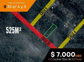 Terreno · 525m² · Terreno en Venta - 525 m² - Dunas Esmeralda, Rocha, Uruguay [financiado]