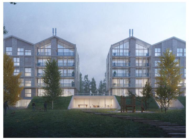 Desarrollo vertical · Condominios Arboria - Ing. Leon Miglierni 300