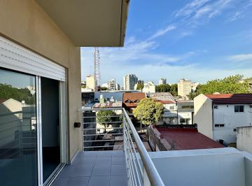 Departamento de 2 ambientes, Villa General Mitre · Depto 2 Amb Contrafrente, a Estrenar con Balcón
