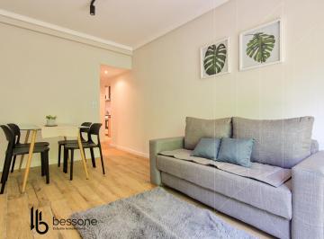 Departamento · 37m² · 2 Ambientes · Departamento 2 Ambientes con Balcon Reciclado Amoblado Plaza Colon