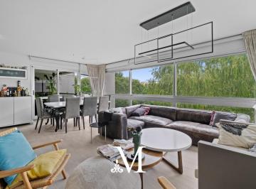 Departamento · 154m² · 4 Ambientes · 2 Cocheras · Piso en Torre Bajo Belgrano, Balcón, Terraza, Parrilla, Amenities, Seguridad 24hs, 2 Cocheras
