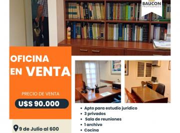 Oficina comercial · 76m² · 6 Ambientes · Inmueble Apto Para Estudio Juridico
