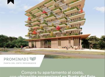 Departamento · 35m² · 2 Ambientes · 1 Cochera · Edificio Promenade 1 2 y 3 Dorm. en Punta del Este