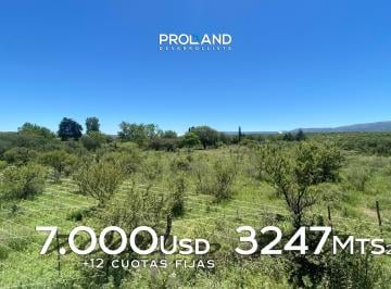 Terreno , La Falda · Terreno en Venta La Falda - Lote con Escritura en Las Sierras de Córdoba