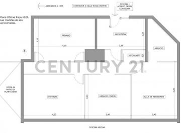 Oficina comercial · 90m² · 3 Ambientes · Venta Oficina Centrica