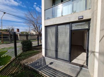 Departamento · 56m² · 3 Ambientes · 1 Cochera · Entrada Independiente, Jardín en Esquina, Estar Comedor, Cocina, Dos Dorm., Equipado