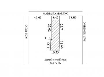 Terreno · 333m² · Terreno 333 m Cuadrados en Barrio Sur