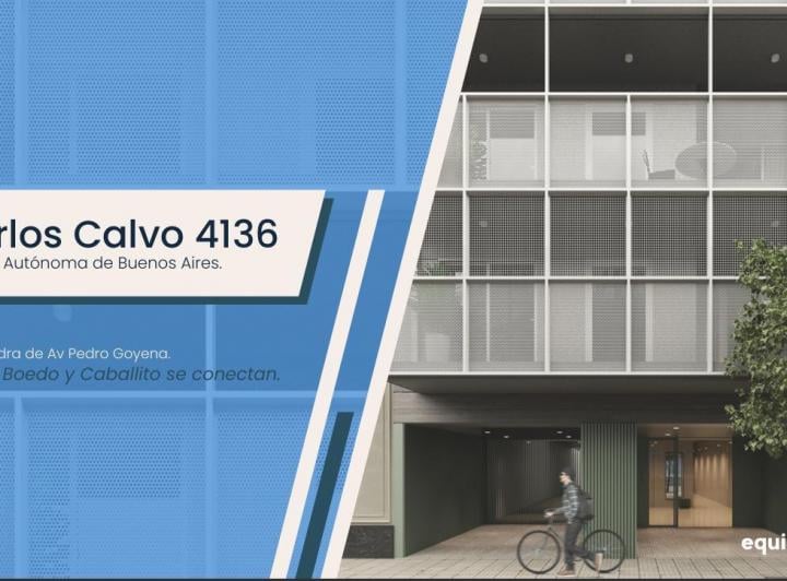 Desarrollo vertical · Carlos Calvo 4136 Unidades de 1 - 2 - 3 y 4 Amb a m de Caballito