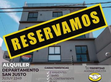 RUS-RUS-10108_2 · Alquiler Departamento 2 Ambientes San Justo