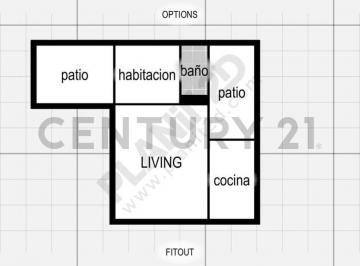 Departamento · 34m² · 2 Ambientes · Venta Departamento Planta Baja 2 Ambientes con 2 Patios en Chacarita