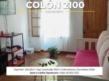 Casa · 110m² · 5 Ambientes · Casa en Venta 3 Dorm.