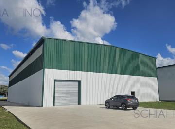 Bodega-Galpón · 1200m² · Nave Industrial 1200 m² en Alquiler en Parque Industrial Hudson