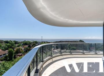 Departamento · 177m² · 5 Ambientes · 2 Cocheras · Selene - Alquiler - Espectacular Departamento 4 Amb, Vista Al Rio, Amenities Full
