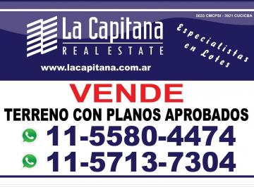 Terreno · 288m² · Lote, Belgrano, Bco Encalada 3000, Para 3015 m² Construibles