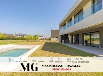 Casa · 350m² · 6 Ambientes · Casa Venta Terralagos Canning