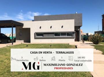 Casa · 180m² · 5 Ambientes · 2 Cocheras · Casa Venta Terralagos Canning