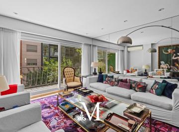 Departamento · 140m² · 4 Ambientes · 1 Cochera · Piso en Palermo Nuevo a m de Av Libertador, Reciclado con Balcon Al Frente