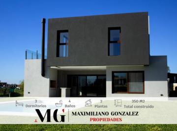 Casa · 288m² · 5 Ambientes · 5 Cocheras · Casa Venta Terralagos Canning