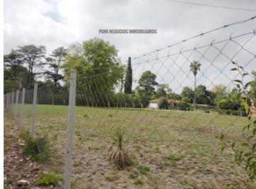 Terreno , Pilar · Km 47 Unico Lote 2746 m², a m de Calle Chile y Colectora. Apto Varios Usos