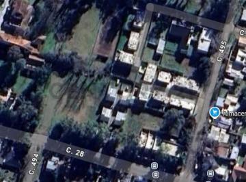 Terreno · 375m² · Venta Lotes Para Desarrollo en Gonnet Calle 28 E/ 494 y 495