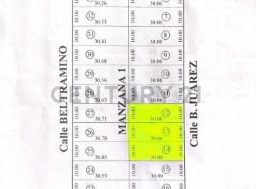 Terreno · 900m² · Se Venden 3 Lotes Juntos en Rafaela, Loteo Altos del Sur