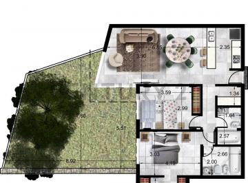 Departamento · 141m² · 3 Ambientes · Belgrano Foret, Camino Gral. Belgrano E/ 465 y 466. Departamento de 2 Dorm.