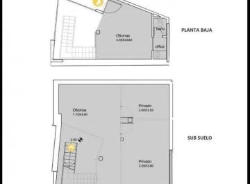 Oficina comercial · 84m² · 4 Ambientes · Oficina en Abasto - Estrenar - Comercial