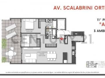 Departamento · 81m² · 3 Ambientes · Departamento en Venta
