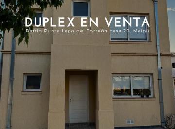Departamento de 5 ambientes, Luzuriaga · Duplex en Venta Bº Privado Punta Lago del Torreón