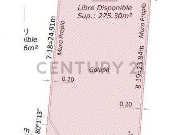Bodega-Galpón · 275m² · Galpon en Venta