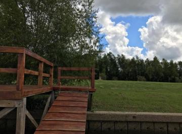 Terreno · 1200m² · Venta Lote 1200 con Amarras Dique Luján Bo Cerrado San Juan