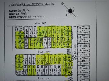 Terreno · 420m² · Lote en Barrio Semi Cerrado en Calle 122 y 613