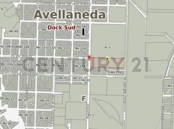 Terreno · 17387m² · Lote Terreno con Galpones Naves Industriales en Dock Sud Ave