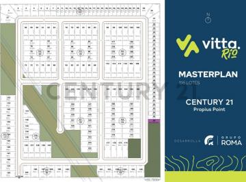 Terreno · 300m² · Barrio Privado Vitta Rio General Lagos