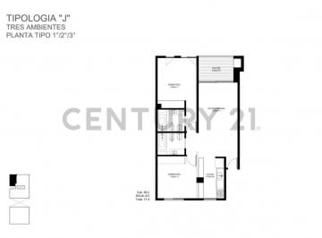 Departamento · 71m² · 3 Ambientes · Departamento de Pozo en Tigre Centro con Financiacion