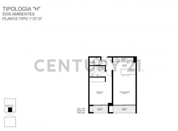 Departamento · 51m² · 2 Ambientes · Departamento de Pozo en Tigre con Financiacion